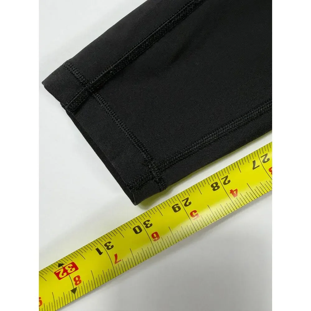 Lululemon Speed Up Tight Tall 31” Black Full-On Luxtreme Leggings Size 4